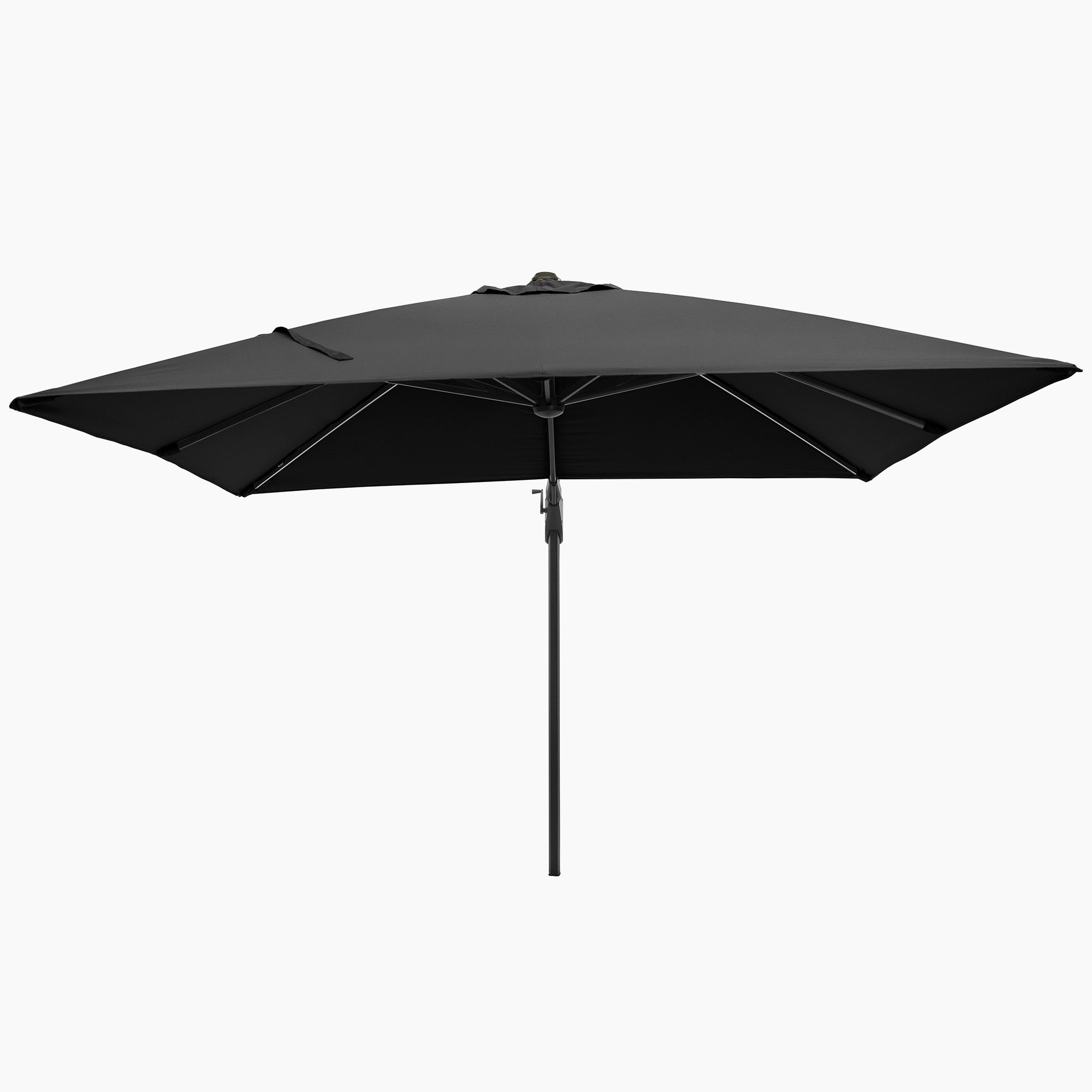 Glow Challenger T2 3m Square Cantilever Parasol in Anthracite