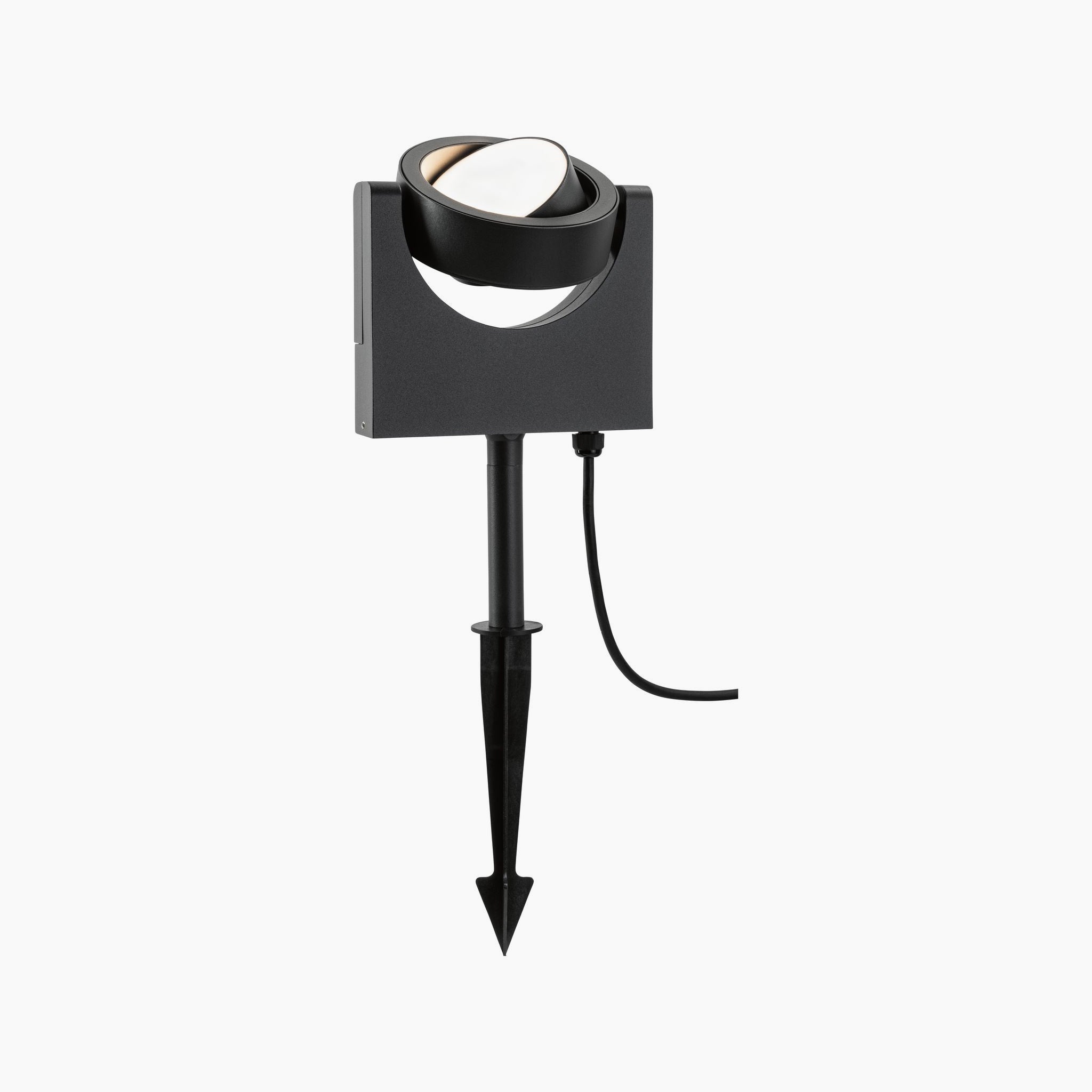 The Paulmann Outdoor Swivea 8W LED Garden Spotlight in Anthracite showcases a modern design with an adjustable head and a stylish finish. Ideal for outdoor settings, this garden spotlight provides warm white light to beautifully illuminate any area.