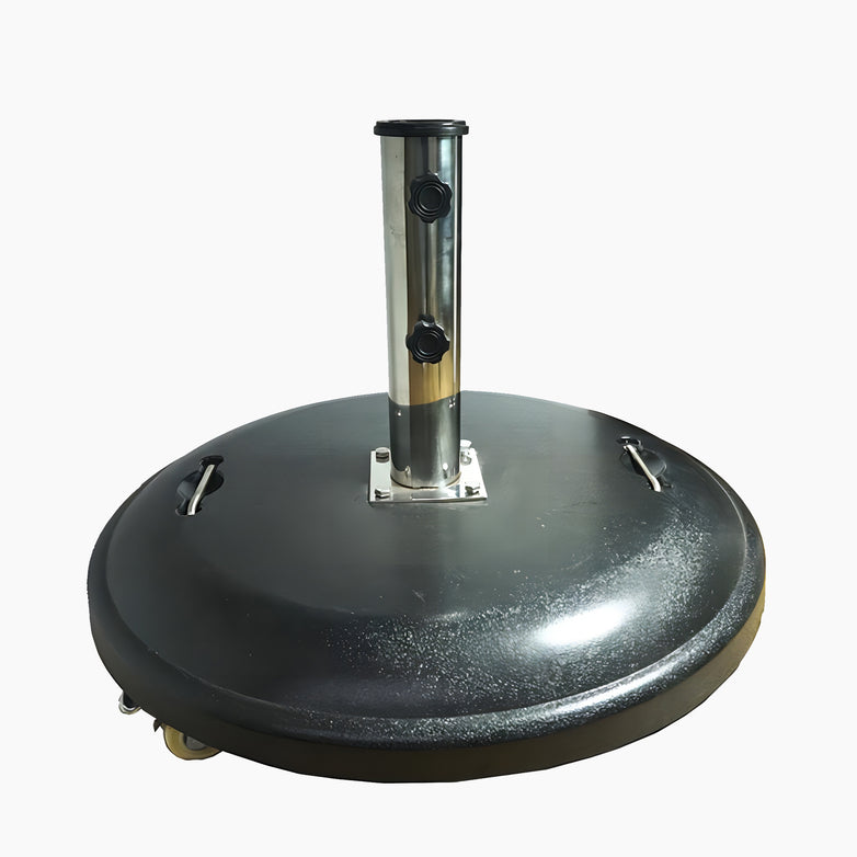 50kg Concrete Parasol Base with Handles & Wheels