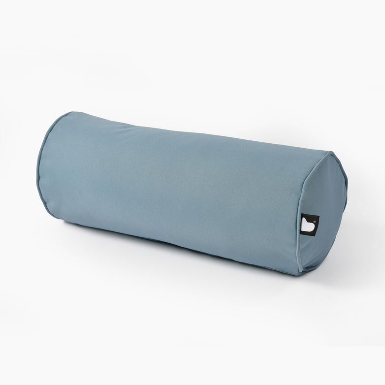 Outdoor B-Bolster Cushion in Sea Blue