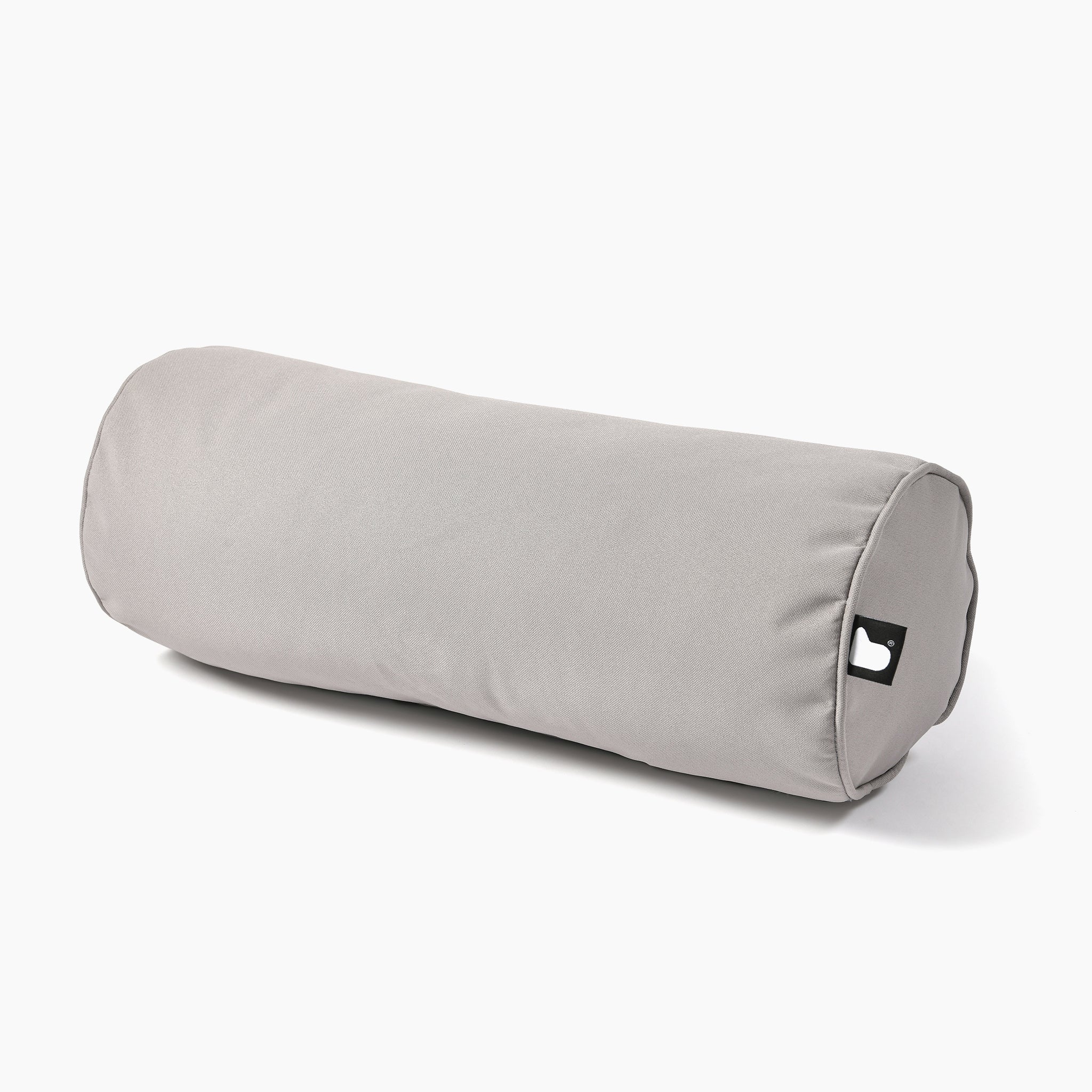 Outdoor B-Bolster Cushion in Silver Grey