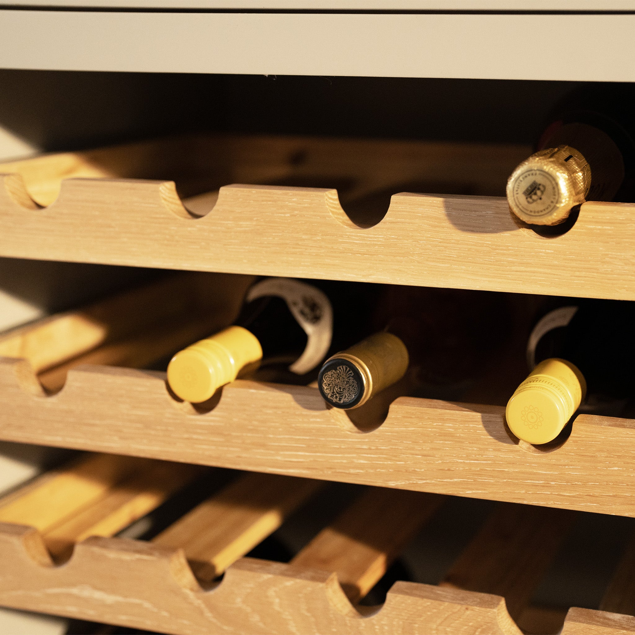 Burford Grand Sideboard with Wine Rack in Pebble Grey