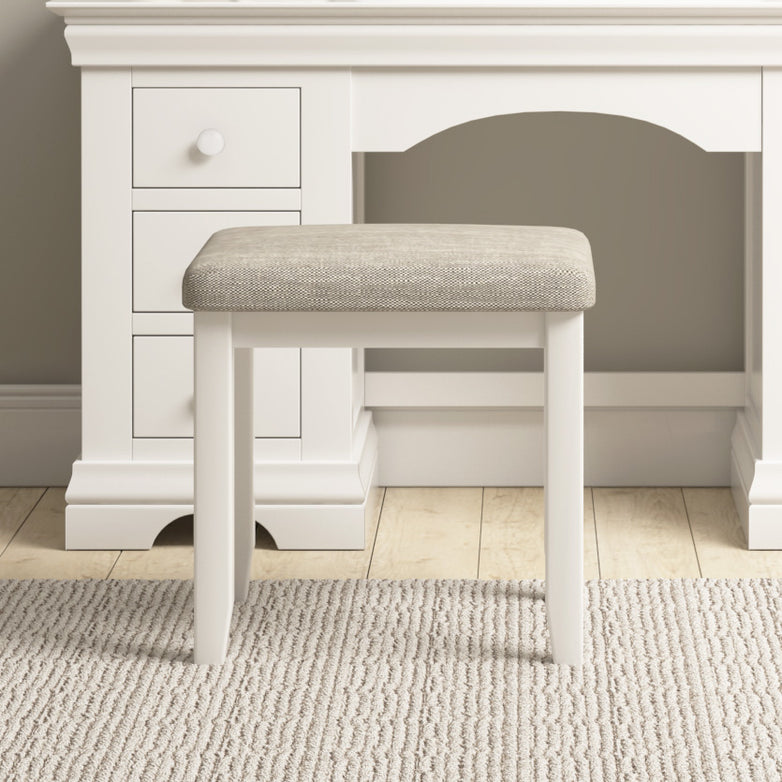 Chalbury Stool in Warm White