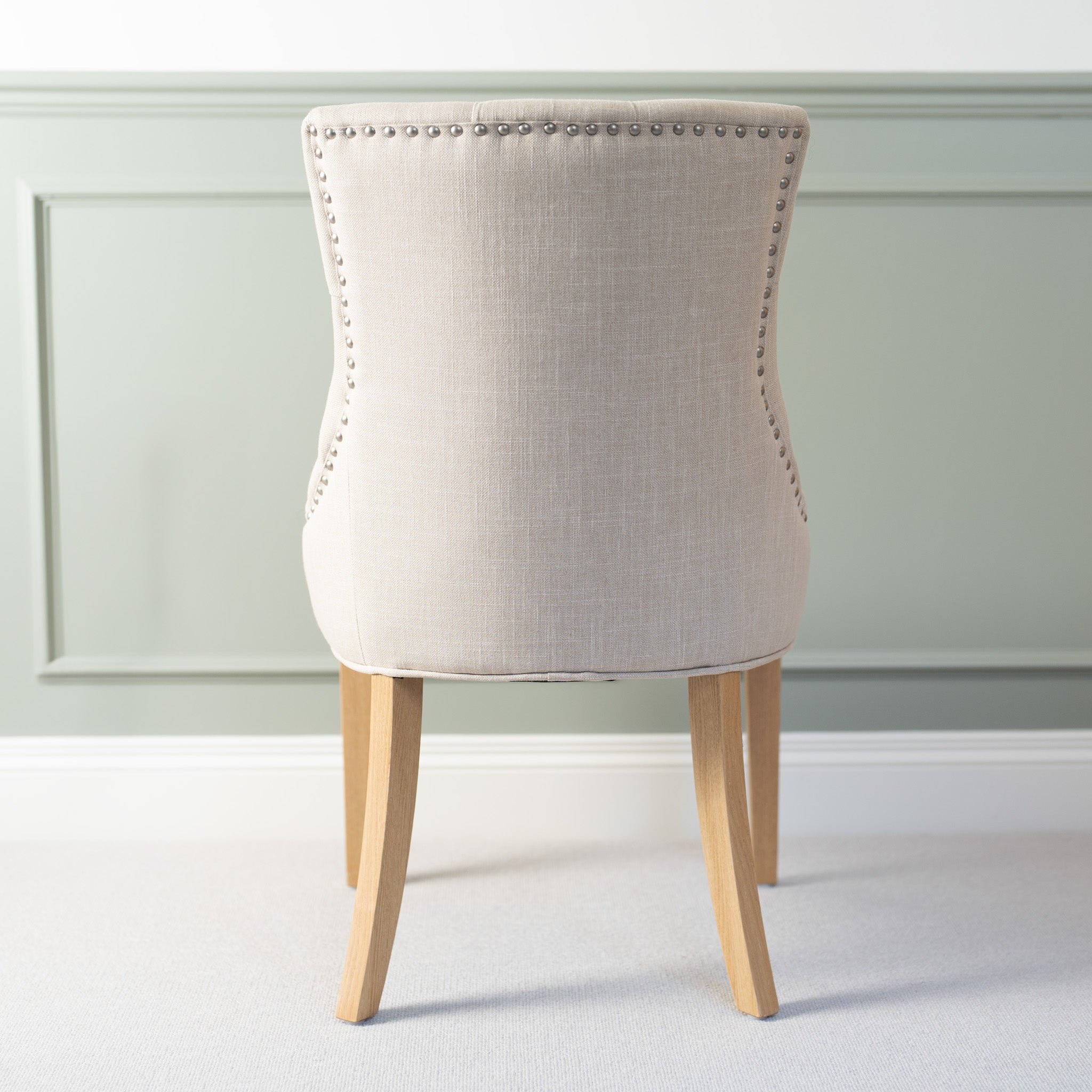 Regent Chair Set of 2 in Beige