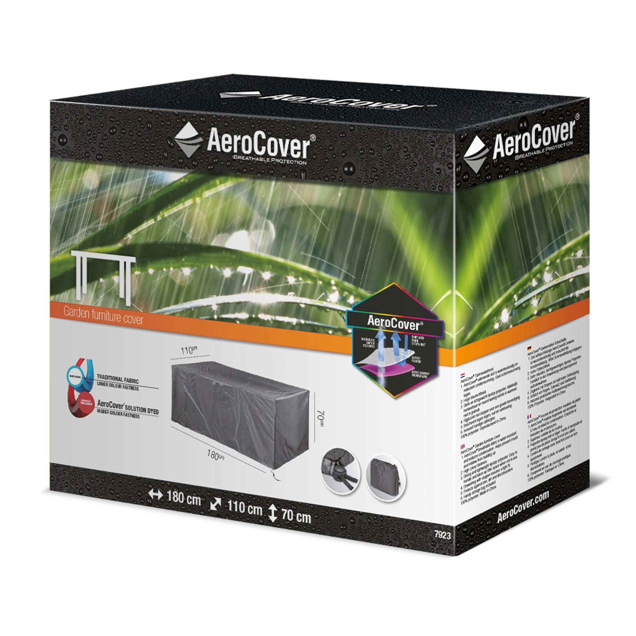 AeroCover - Table Cover 180x110x70cm high