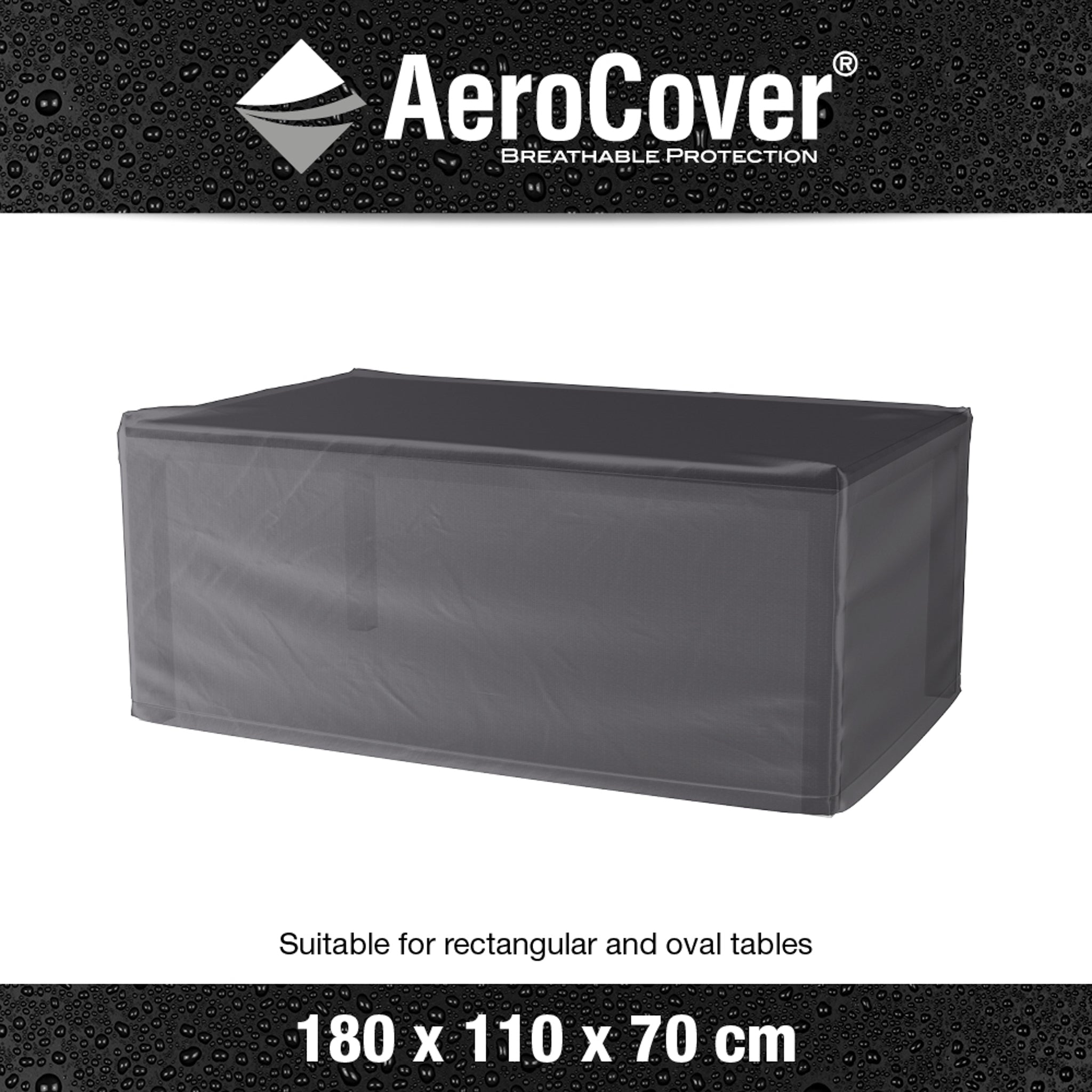 AeroCover - Table Cover 180x110x70cm high