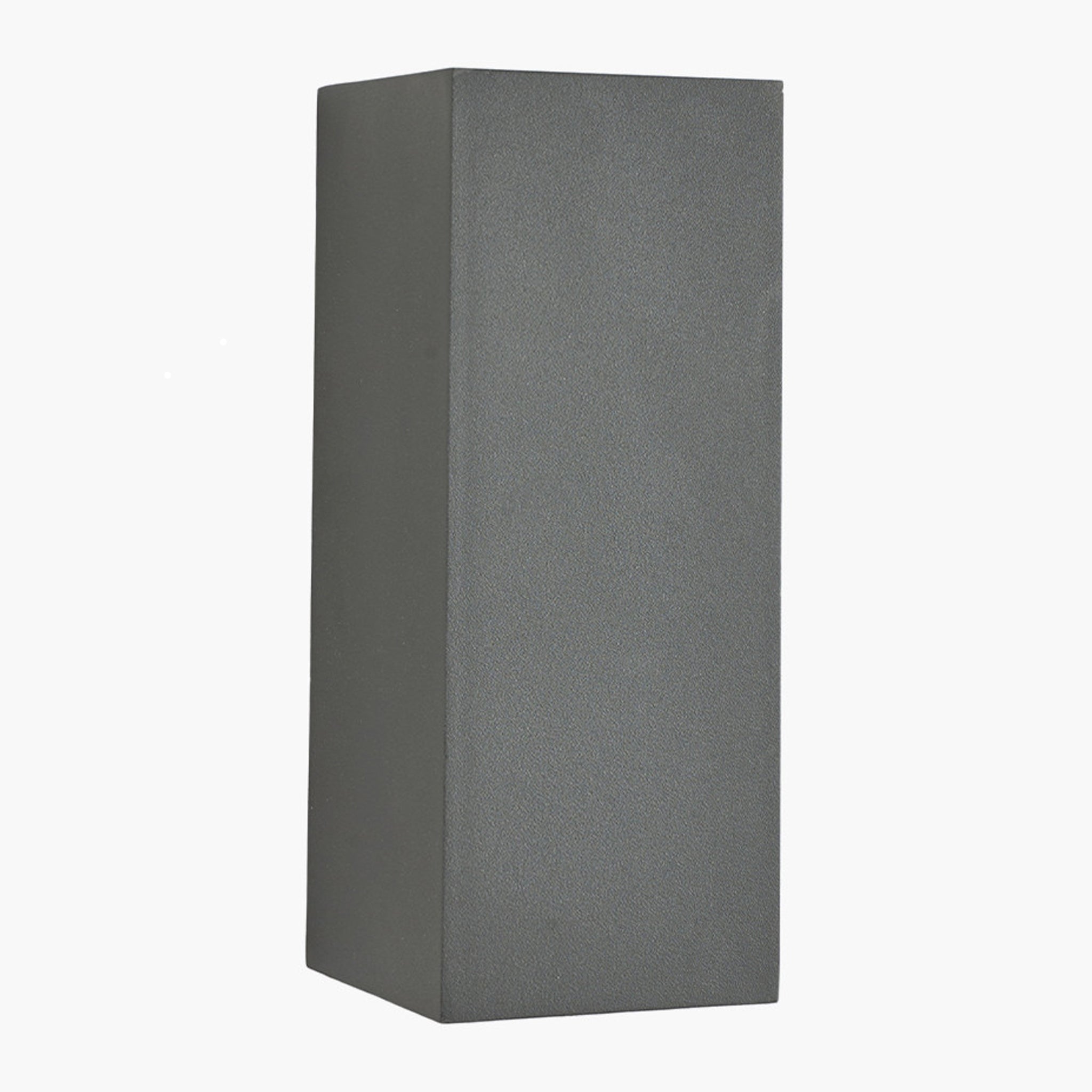 Acer Dark Metal Square Outdoor Dual Wall Light in Grey - Harbour lifestyle