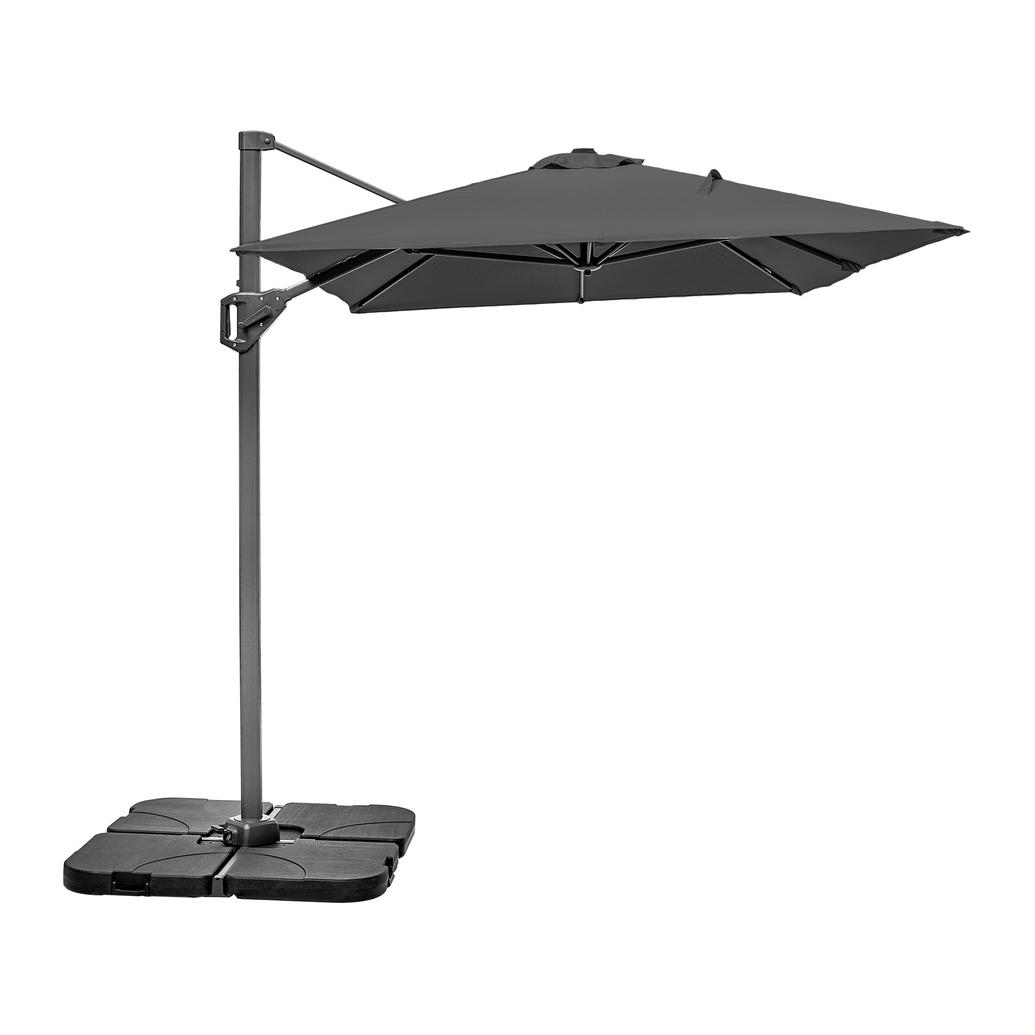 Voyager T1 3m x 2m Rectangular Parasol in Anthracite